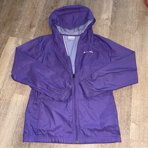 Columbia Vibrant Purple Windbreaker